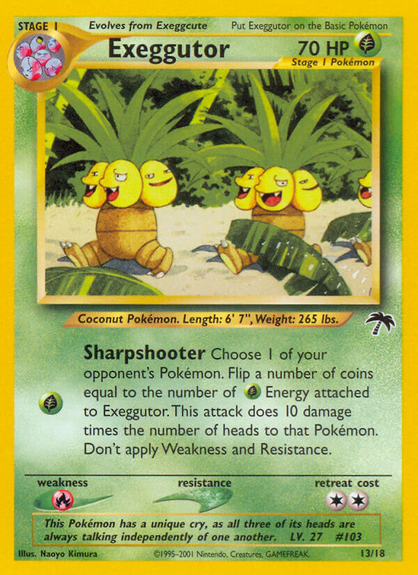 Exeggutor (13/18) [Southern Islands] | Amazing Games TCG