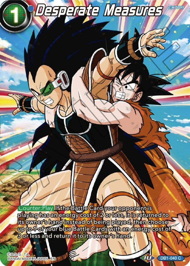 Desperate Measures (DB1-040) [Theme Selection: History of Son Goku] | Amazing Games TCG