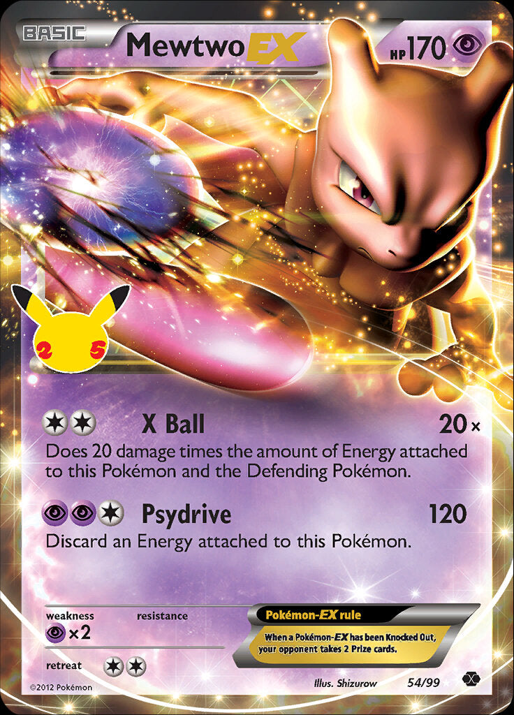 Mewtwo EX (54/99) [Celebrations: 25th Anniversary - Classic Collection] | Amazing Games TCG