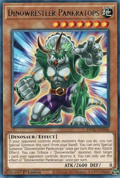 Dinowrestler Pankratops (Rare) [ANGU-EN046] Rare | Amazing Games TCG