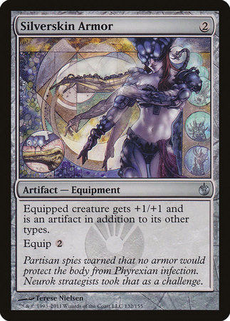 Silverskin Armor [Mirrodin Besieged] | Amazing Games TCG