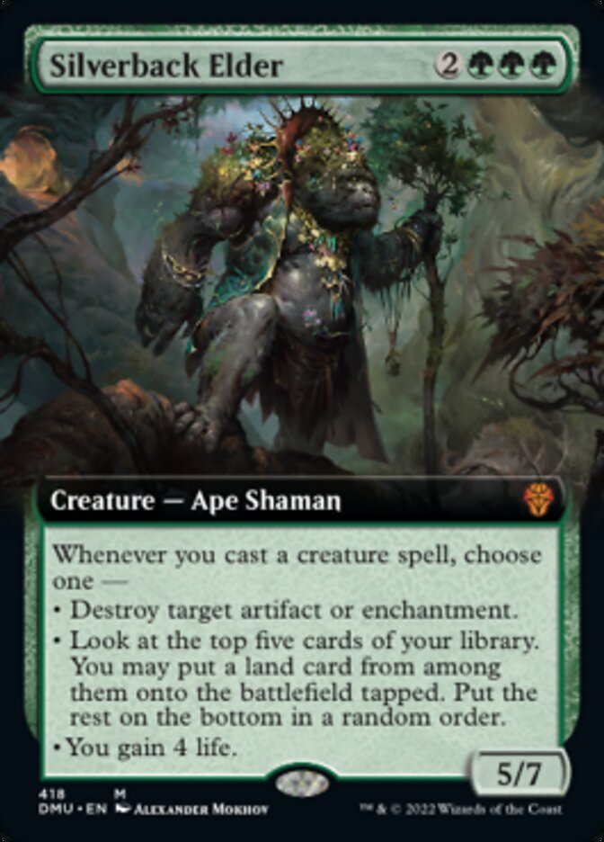 Silverback Elder (Extended Art) [Dominaria United] | Amazing Games TCG