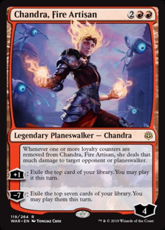 Chandra, Fire Artisan [War of the Spark] | Amazing Games TCG