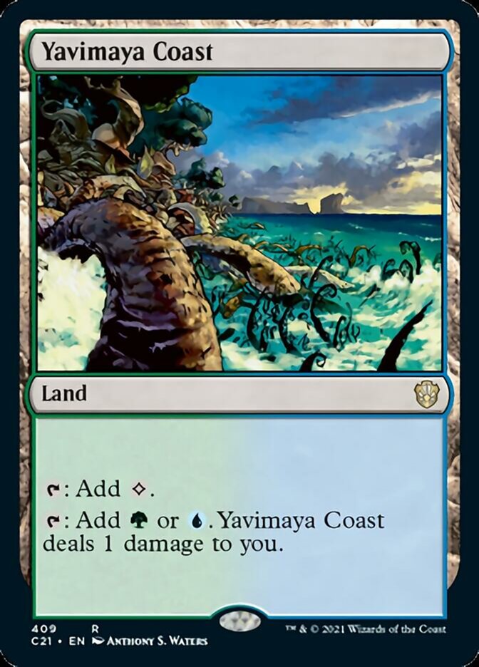 Yavimaya Coast [Commander 2021] | Amazing Games TCG