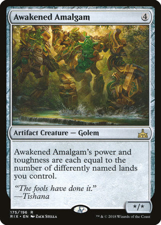 Awakened Amalgam [Rivals of Ixalan] | Amazing Games TCG