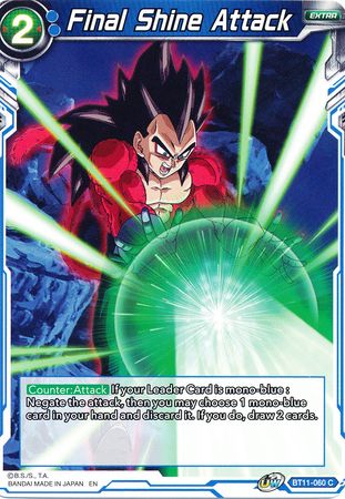 Final Shine Attack (BT11-060) [Vermilion Bloodline] | Amazing Games TCG