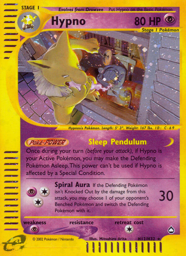 Hypno (H12/H32) [Aquapolis] | Amazing Games TCG