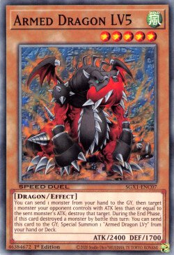 Armed Dragon LV5 [SGX1-ENC07] Common | Amazing Games TCG