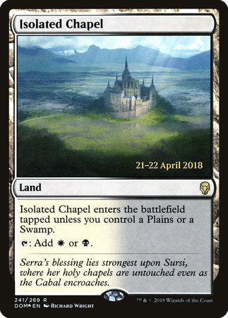 Isolated Chapel [Dominaria Promos] | Amazing Games TCG