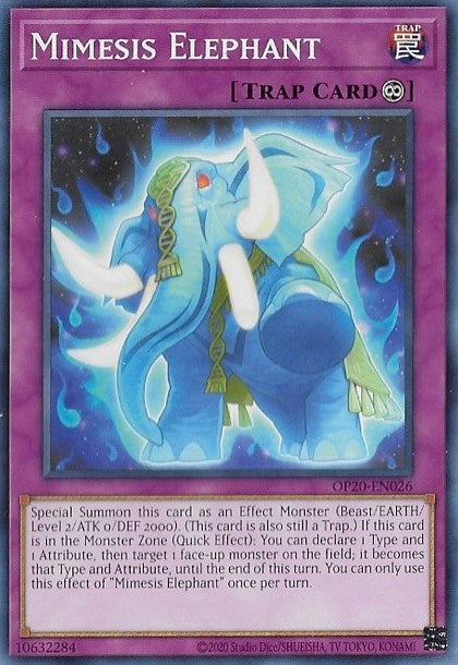 Mimesis Elephant [OP20-EN026] Common | Amazing Games TCG