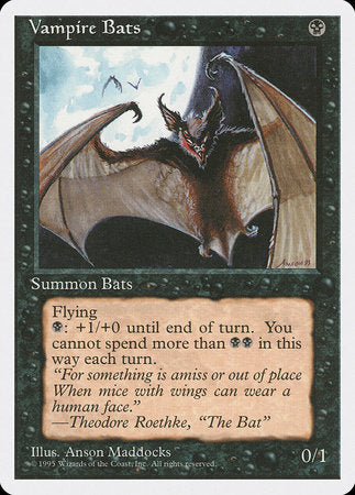 Vampire Bats [Fourth Edition] | Amazing Games TCG