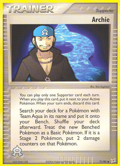 Archie (71/95) [EX: Team Magma vs Team Aqua] | Amazing Games TCG