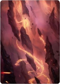 Mountain 1 Art Card [Zendikar Rising Art Series] | Amazing Games TCG