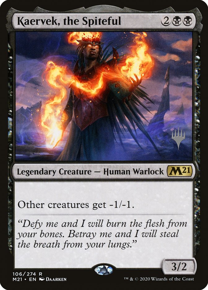 Kaervek, the Spiteful (Promo Pack) [Core Set 2021 Promos] | Amazing Games TCG