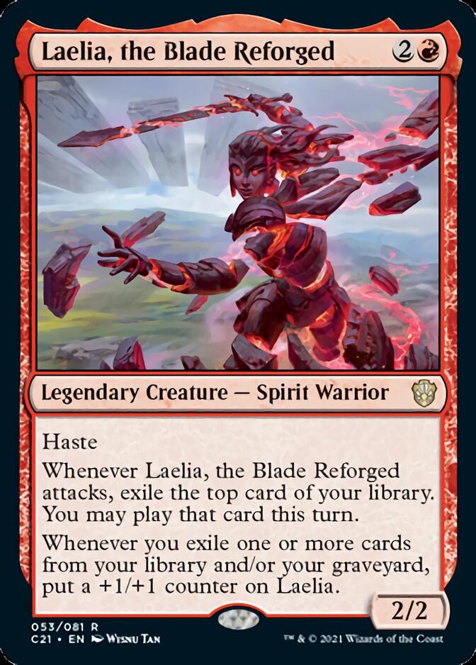 Laelia, the Blade Reforged [Commander 2021] | Amazing Games TCG