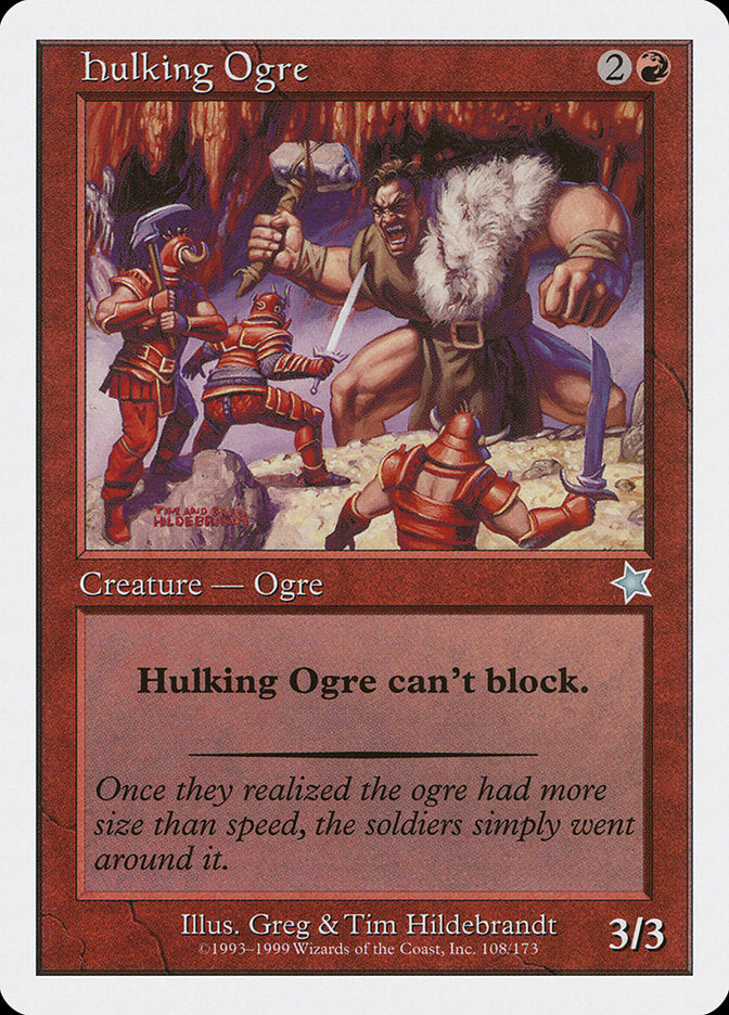 Hulking Ogre [Starter 1999] | Amazing Games TCG