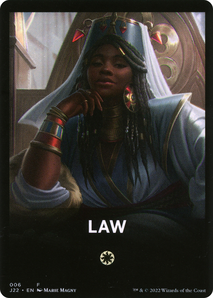 Law Theme Card [Jumpstart 2022 Front Cards] | Amazing Games TCG