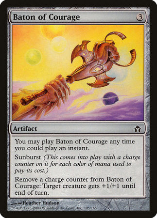 Baton of Courage [Fifth Dawn] | Amazing Games TCG