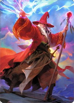 Elminster Art Card (36) [Commander Legends: Battle for Baldur's Gate Art Series] | Amazing Games TCG