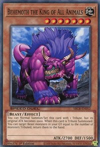 Behemoth the King of All Animals [SBCB-EN052] Common | Amazing Games TCG