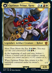 Optimus Prime, Hero // Optimus Prime, Autobot Leader [Universes Beyond: Transformers] | Amazing Games TCG