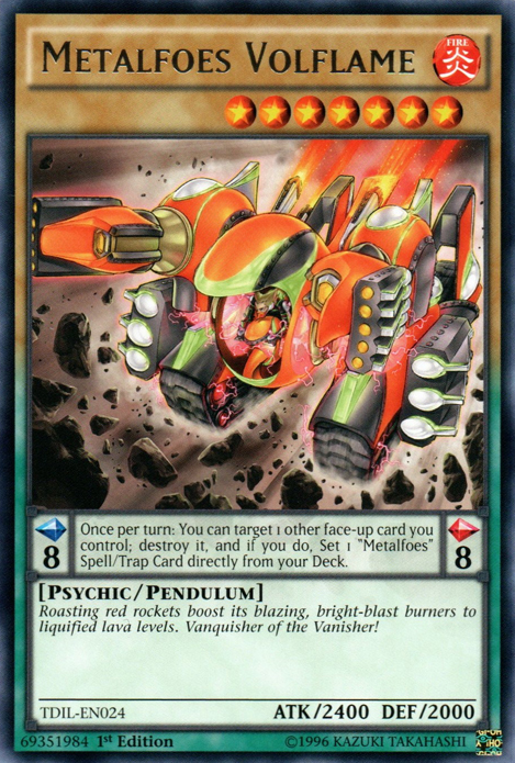 Metalfoes Volflame [TDIL-EN024] Rare | Amazing Games TCG