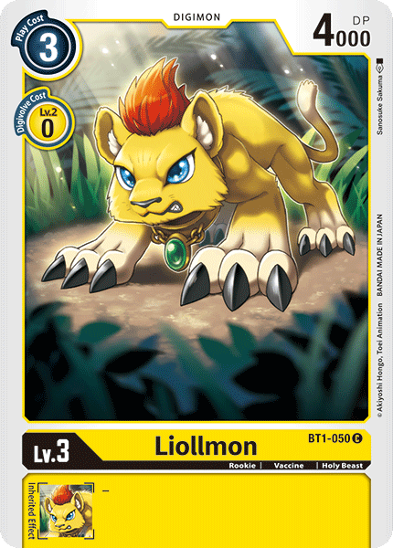 Liollmon [BT1-050] [Release Special Booster Ver.1.0] | Amazing Games TCG