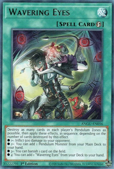 Wavering Eyes (Rare) [ANGU-EN056] Rare | Amazing Games TCG