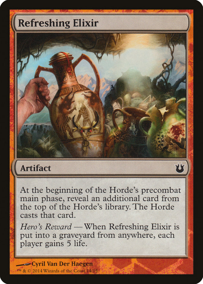 Refreshing Elixir [Born of the Gods Battle the Horde] | Amazing Games TCG