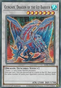 Gungnir, Dragon of the Ice Barrier [SDFC-EN044] Super Rare | Amazing Games TCG