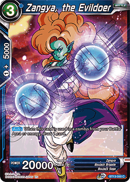 Zangya, the Evildoer (Common) [BT13-050] | Amazing Games TCG