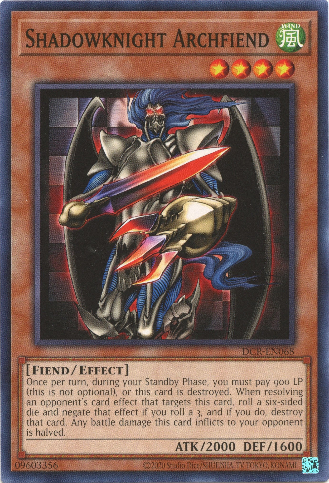 Shadowknight Archfiend (25th Anniversary) [DCR-EN068] Common | Amazing Games TCG