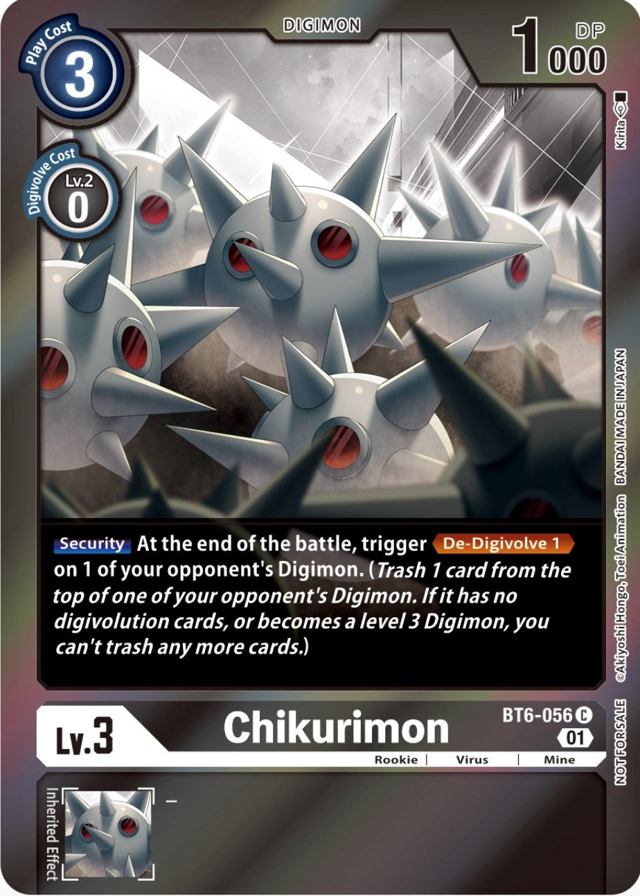 Chikurimon [BT6-056] (Event Pack 4) [Double Diamond Promos] | Amazing Games TCG