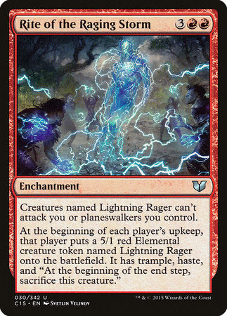 Rite of the Raging Storm [Commander 2015] | Amazing Games TCG