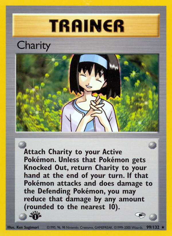 Charity (99/132) [Gym Heroes 1st Edition] | Amazing Games TCG