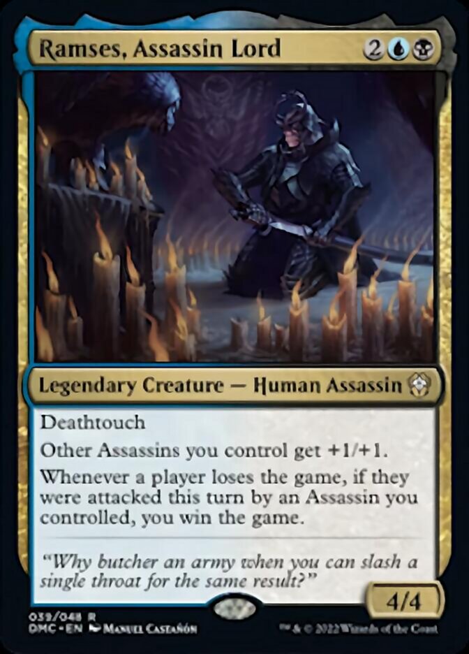 Ramses, Assassin Lord [Dominaria United Commander] | Amazing Games TCG