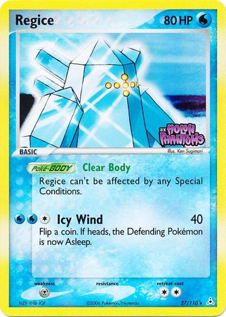 Regice (27/110) (Stamped) [EX: Holon Phantoms] | Amazing Games TCG