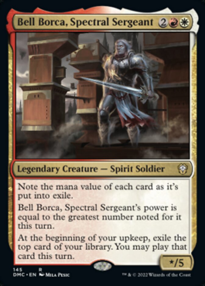 Bell Borca, Spectral Sergeant [Dominaria United Commander] | Amazing Games TCG