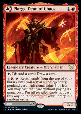 Plargg, Dean of Chaos // Augusta, Dean of Order [Strixhaven: School of Mages] | Amazing Games TCG