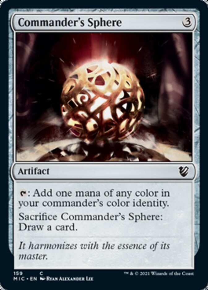 Commander's Sphere [Innistrad: Midnight Hunt Commander] | Amazing Games TCG