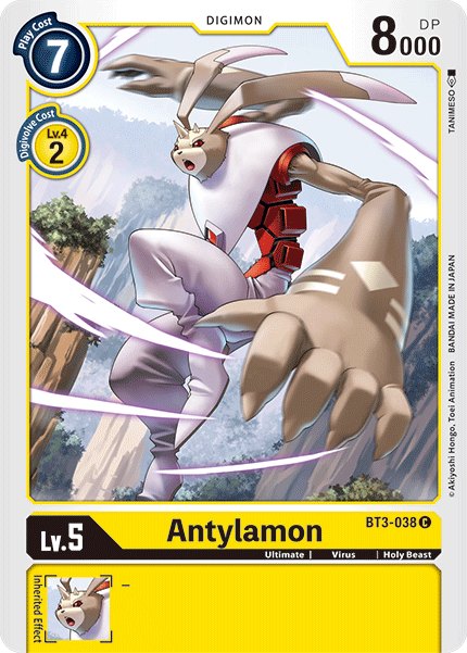 Antylamon [BT3-038] [Release Special Booster Ver.1.5] | Amazing Games TCG