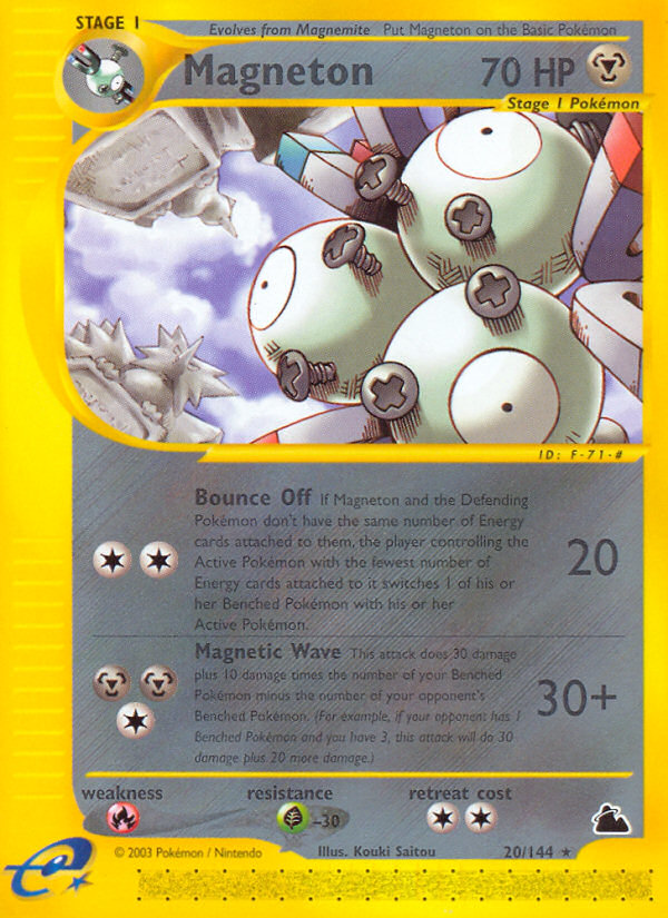 Magneton (20/144) [Skyridge] | Amazing Games TCG