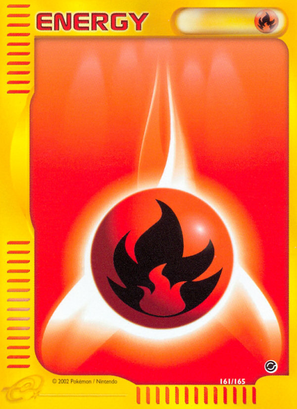 Fire Energy (161/165) [Expedition: Base Set] | Amazing Games TCG