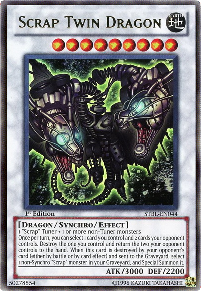 Scrap Twin Dragon [STBL-EN044] Ultra Rare | Amazing Games TCG