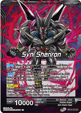 Syn Shenron // Syn Shenron, Resonance of Shadow (BT14-121) [Cross Spirits] | Amazing Games TCG