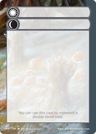 Helper Card (6/9) [Innistrad: Midnight Hunt Tokens] | Amazing Games TCG