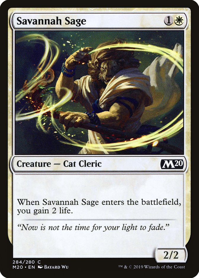 Savannah Sage [Core Set 2020] | Amazing Games TCG