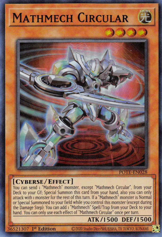 Mathmech Circular [POTE-EN028] Super Rare | Amazing Games TCG