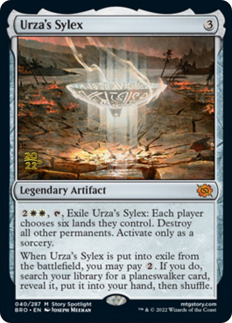 Urza's Sylex [The Brothers' War: Prerelease Promos] | Amazing Games TCG