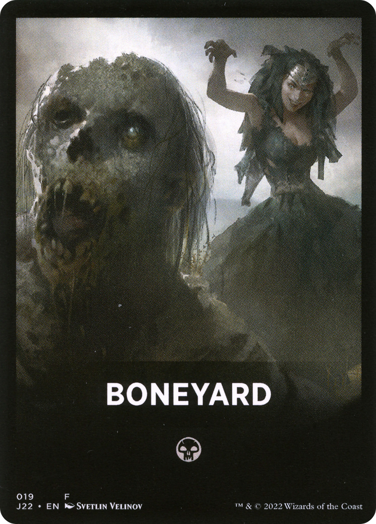 Boneyard Theme Card [Jumpstart 2022 Front Cards] | Amazing Games TCG